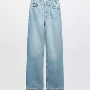 Zara demin straight leg